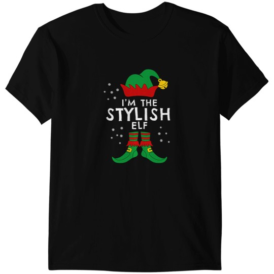 Discover I'M The Stylish Elf Family Matching Christmas 2020 T-Shirts