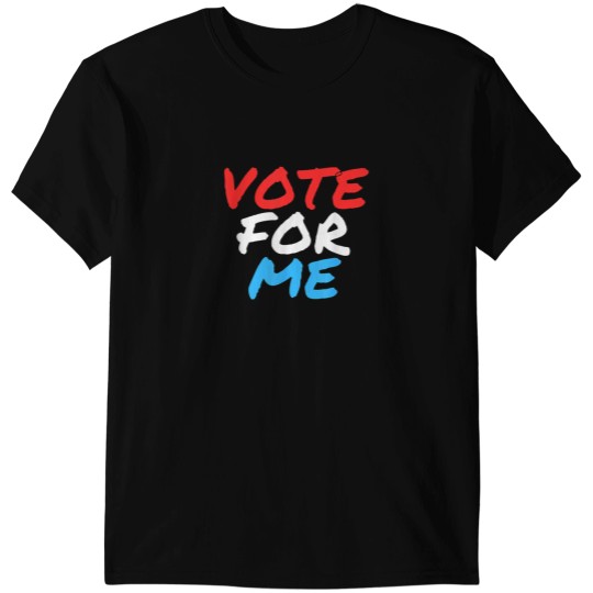 Discover Vote For Me Election Day Student Council Apparel T-Shirts