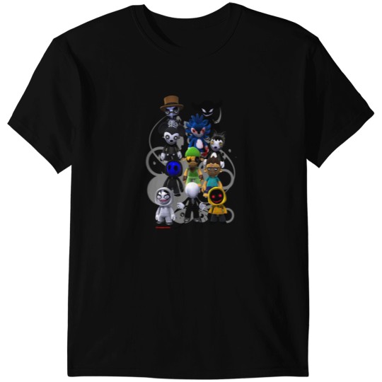 Discover Creepypasta All Characters T-Shirts