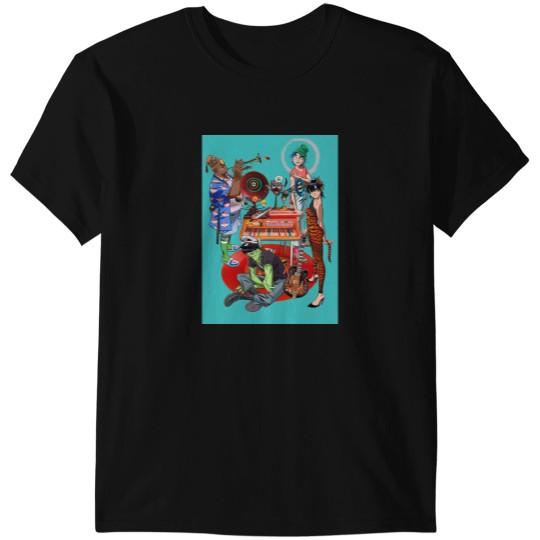 Discover Gorillaz Cool Member Cartoon T-Shirt