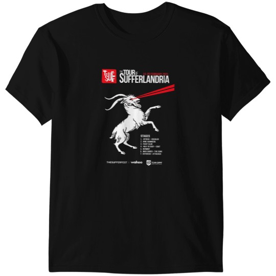 Discover Tour of Sufferlandria 2021 T-Shirts