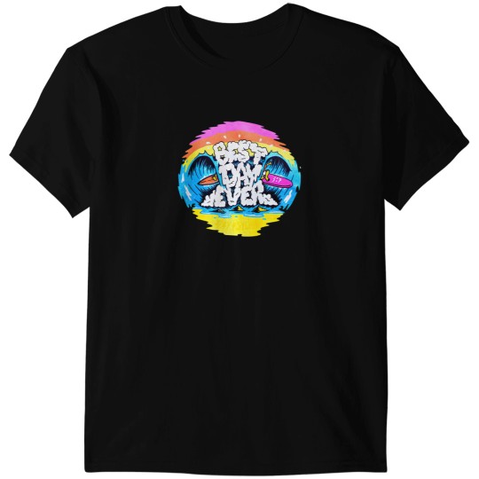 Discover Jamie O'Brien Merch Jamie O'Brien Best Day Ever T-Shirts