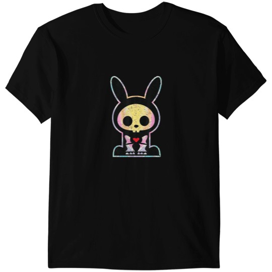 Discover Rabbit Skelanimal Skull Cute Tie Dye Lover Gift T-Shirts