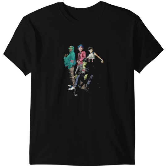 Discover Gorillaz Member T-Shirt: Demon Days & Lyric Design