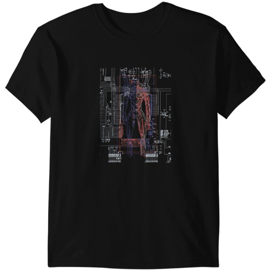 Discover Inside An Armor Light VersionNeon Genesiss Evangelion T-Shirts