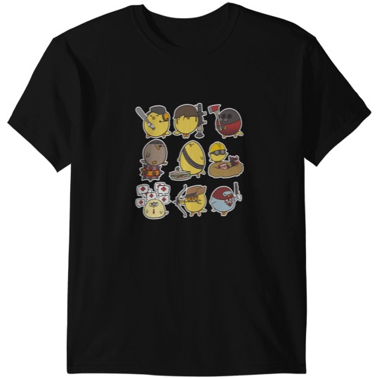 Discover Team Fortress 2 Merch Merc Chicks Shirt T-Shirts