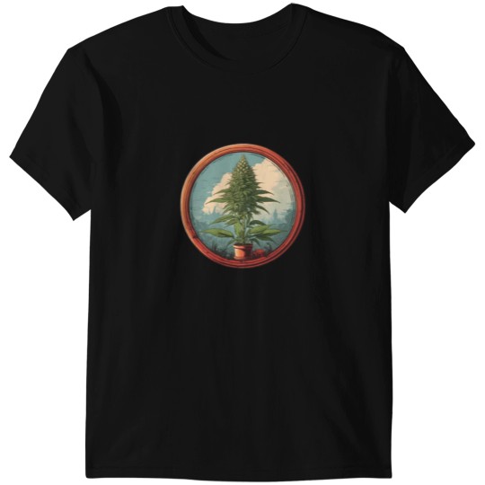 Discover Colarado flower in a circle design T-Shirts