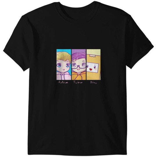 Discover lankybox, Adam, Justin and Boxy II T-Shirts
