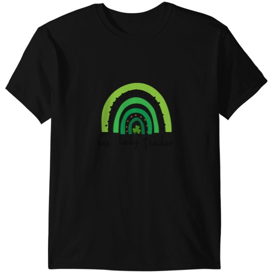 Discover One Lucky Shamrock Teacher St Patricks Day Appreciation T-Shirts