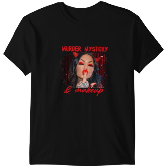 Discover Bailey Sarian Murder Mystery Sticker T-Shirt