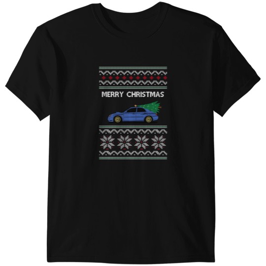 Discover WRX STI Ugly Christmas Sweatshirt Merry Christmas Subaaru Impreza JDM Gift for Car Guy Lov T-Shirts