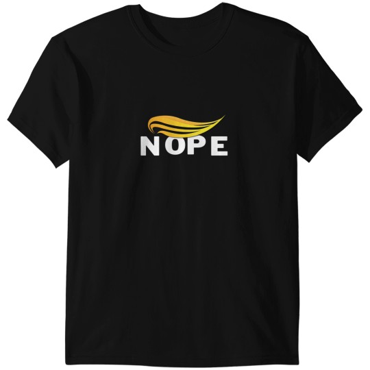 Discover No Trump Nope Anti Trump Essential T-Shirts