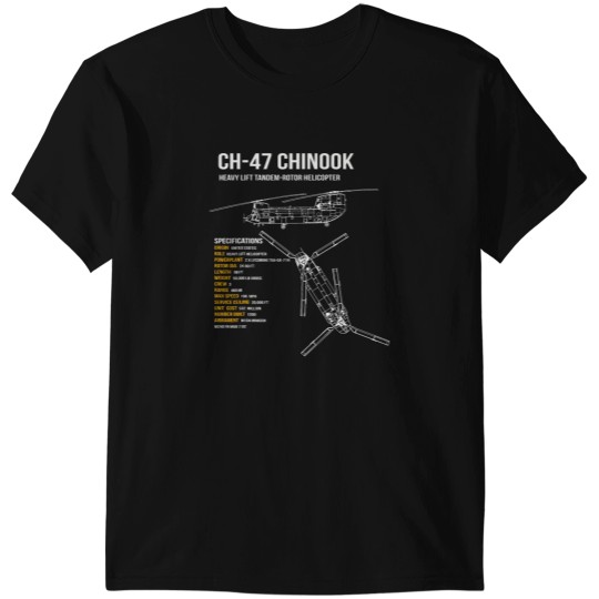 Discover CH47 Chinook Helicopter T-Shirts