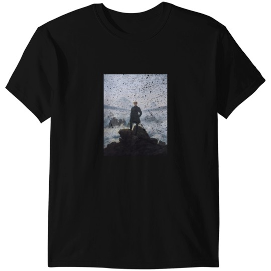 Discover Wanderer Above the Sea T-Shirts