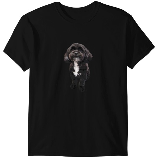 Discover Shih Tzu Black Cute Puppy Dog T-Shirts
