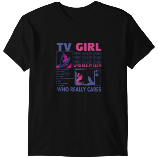 Discover Tv Girl Who Really Cares Album T-Shirts