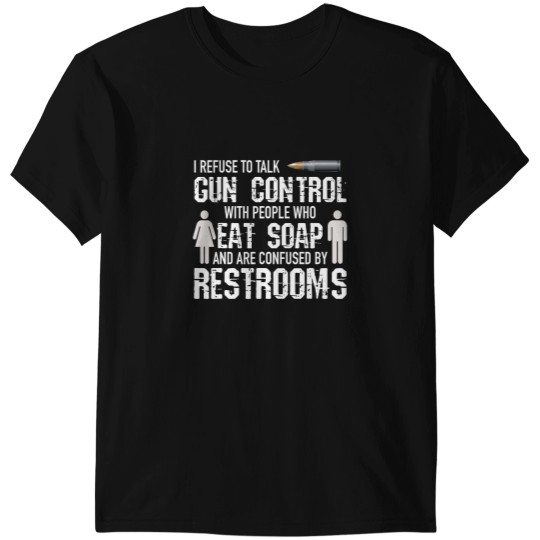Discover 2nd Amendment Tee for Men gunss Rights Tee Pro gunss Debate T-Shirts