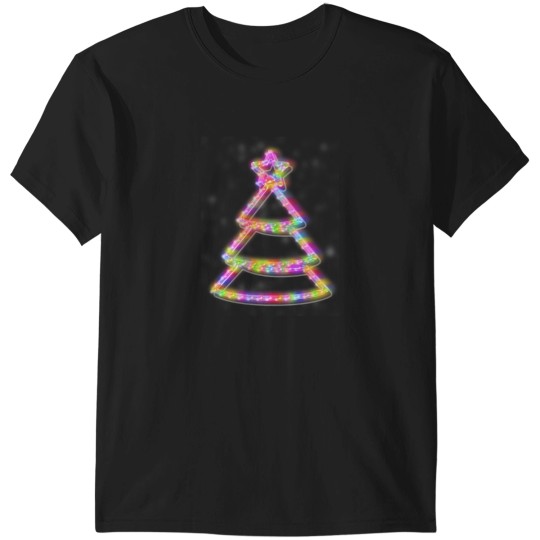 Discover Christmas Tree Of Led Lights T-Shirts