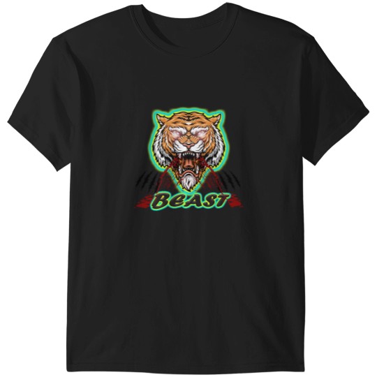 Discover Beast Tiger T-ShirtBeast Tiger T-Shirts