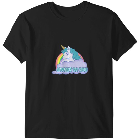 Discover always be you unicorn Dwayne Johnson Bob Stone  central intelligence movie tshirt T-Shirts