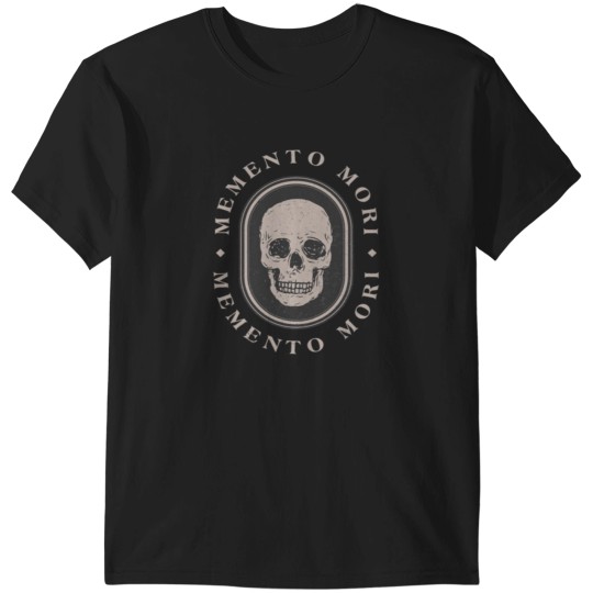 Discover Memento Mori Skull T-Shirts