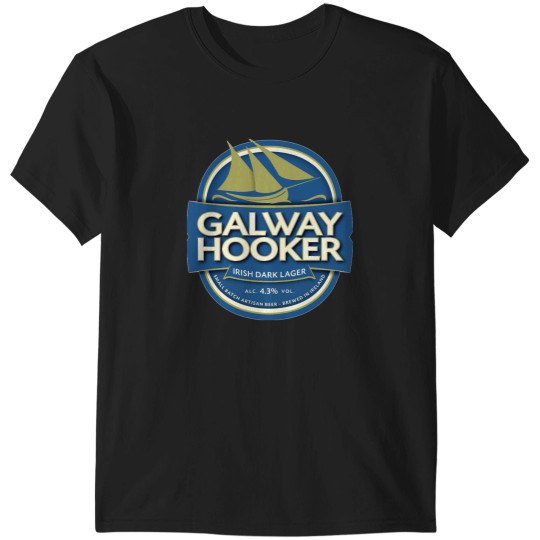 Discover galway hooker beer T-Shirts