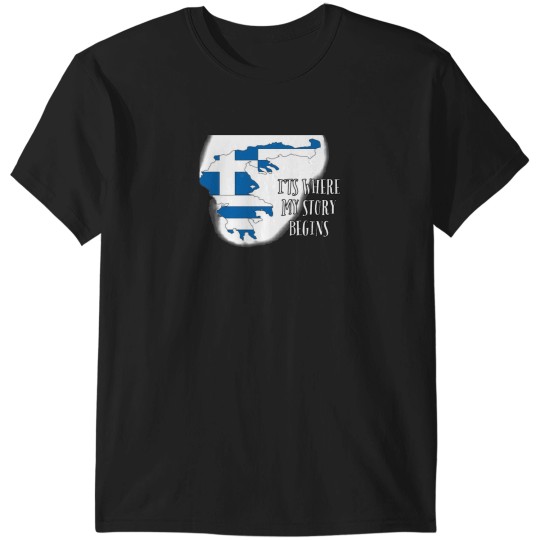 Discover Its Where My Story Begins T-Shirts