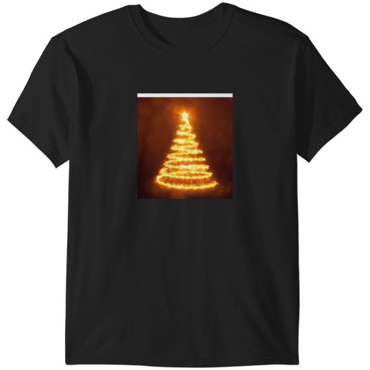 Discover Christmas Lights Tree T-Shirts