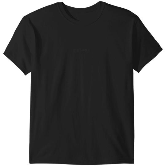 Discover pgLang T-Shirts
