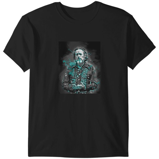 Discover Alan Watts Digital Painting T-Shirts