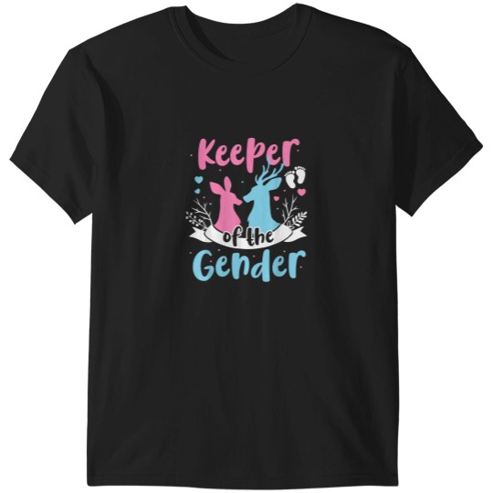 Discover Keeper Of The Gender Buck Or Doe Gender Reveal P T-Shirts
