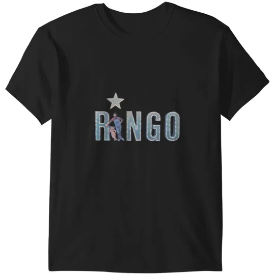 Discover Ringo 1973 Minimalist Album Logo T-Shirts