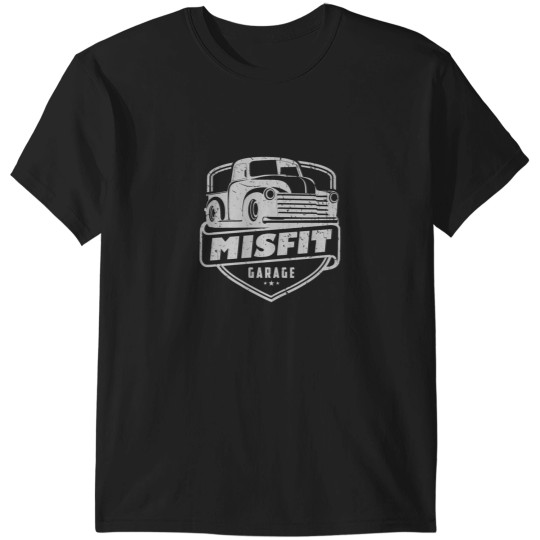 Discover Misfit Garage Big Block V8 Truck T-Shirts