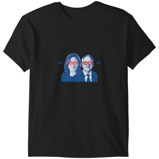 Discover Dark Harris Walz 2024 Active T-Shirts