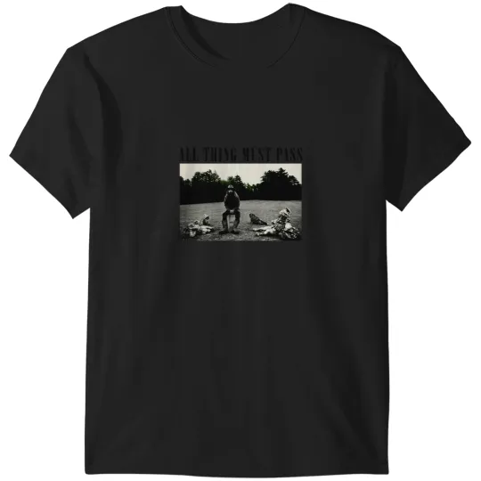 Discover George Musician All Thing Must Pass Harrison Third Studio Album English Rock Musician Harrison T-Shirts