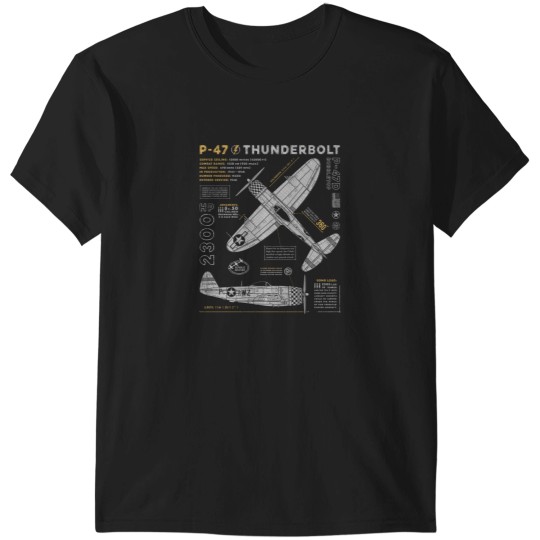 Discover P-47 Thunderbolt T-Shirts