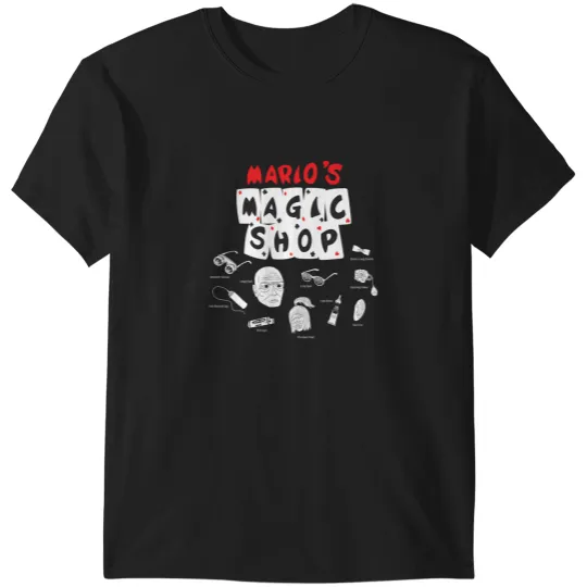 Discover Mario'S Magic Shop - Dark T-Shirt T-Shirts