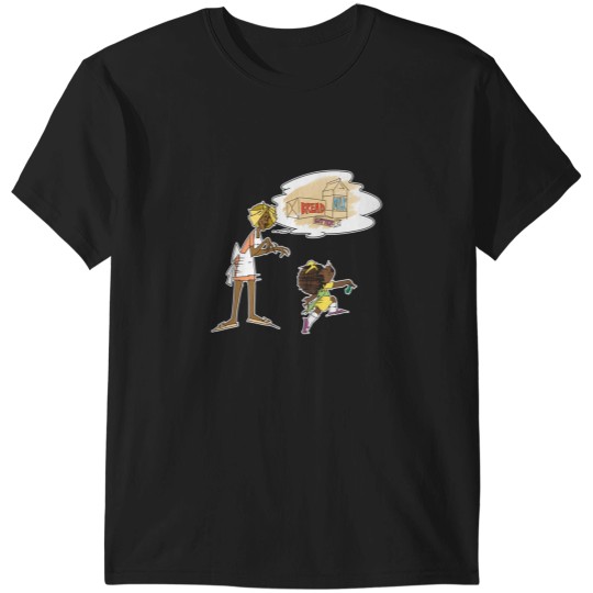 Discover Loaf of Bread, Container of Milk, Stick of Butter Dark T-Shirt