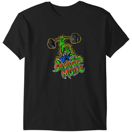 Discover Fitness Gaming T-ShirtBlanka Savage Mode T-Shirt_by RuffClothing_ T-Shirts