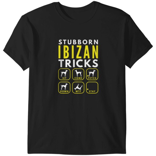 Discover Stubborn Ibizan Tricks - Dog Training Tony Allen T-Shirts