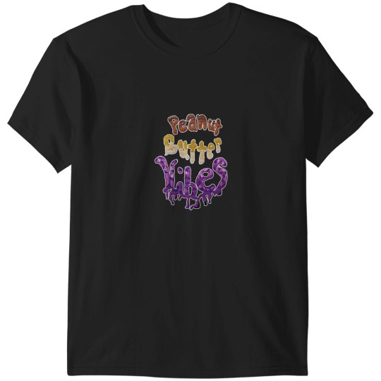 Discover Peanut Butter Vibes 99 Simple Vintages Graphic Unisex T-Shirts