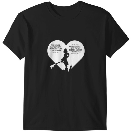 Discover Kingdom hearts sora quote T-Shirts