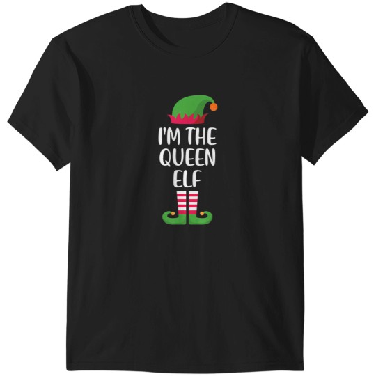 Discover I'M The Queen Elf Christmas T-Shirts