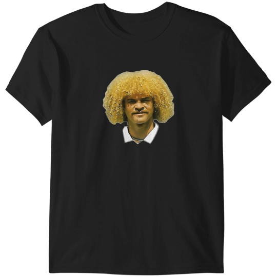 Discover Carlos Valderrama El Pibe Colombia France Football 359 T-Shirts