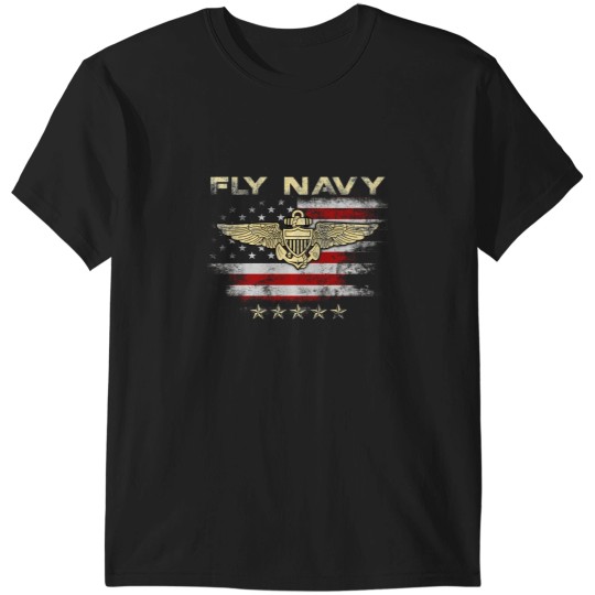 Discover Fly Navy T-Shirts