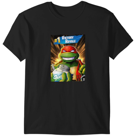 Discover Turtle FORTNITEss VICTORY ROYALEss T-Shirts