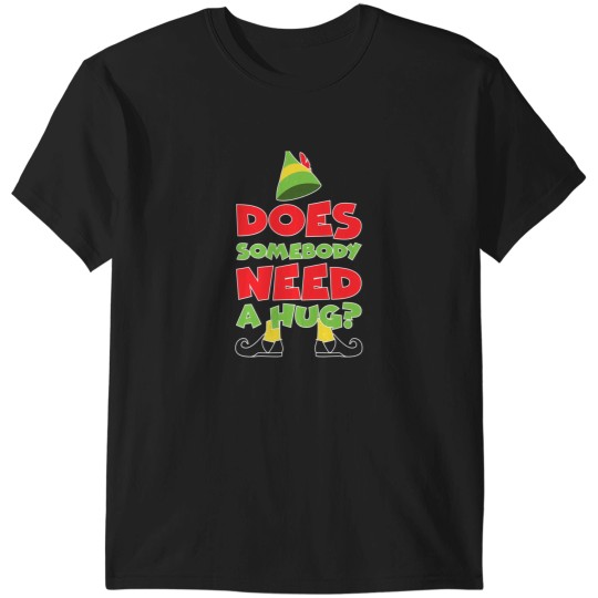 Discover Elf - Does Somebody Need A Hug T-Shirts