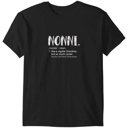 Discover Nonni Shirts for Women Mothers Day idea Cute Gra T-Shirts