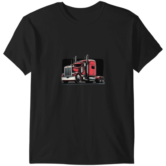 Discover Peterbilt Truck Graphic Custom Printed Apparel Design T-Shirts