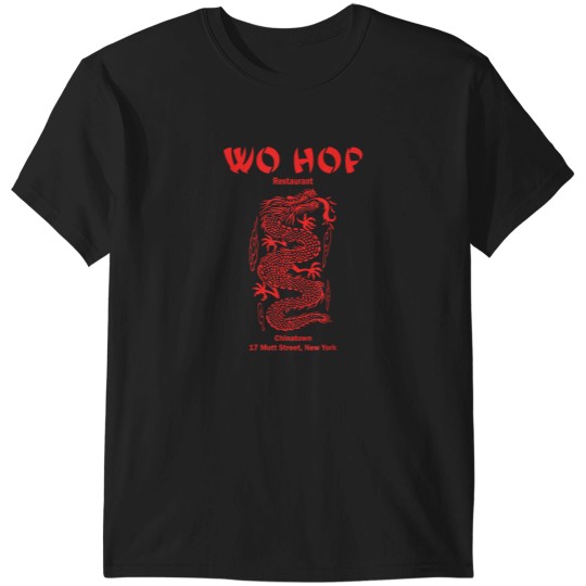 Discover Red Wo hop Restaurant Chinatown, Serpent Dragon T-Shirt T-Shirts